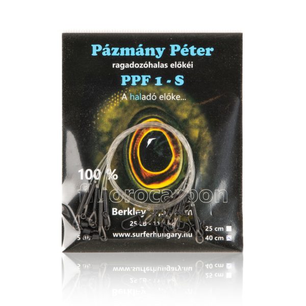 Pázmány Péter Berkley 100% Fluorocarbon Przypon spinningowy 0,51mm 40cm