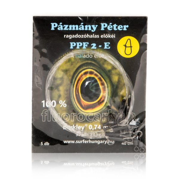 Pázmány Péter Berkley 100% Fluorocarbon Przypon spinningowy 0,74mm 40cm