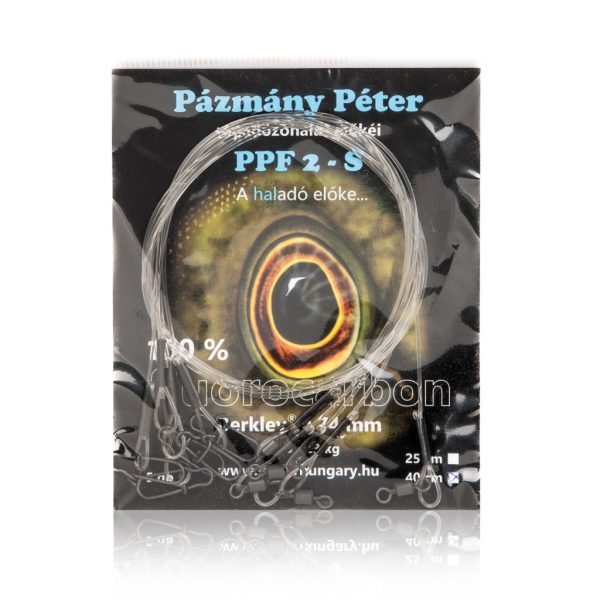Pázmány Péter Berkley 100% Fluorocarbon Przypon spinningowy 0,74mm 40cm