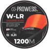 Prowess Nylon W-LR Żyłka 0,36mm 1200m Orange - Pomarańczowy