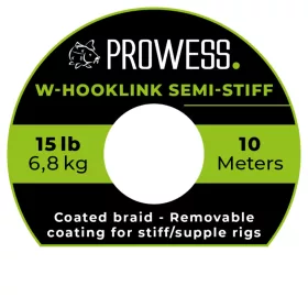   Prowess TRÉSSÉ W-HOOKLINK SEMI-STIFF plecionka przyponowa 0,35mm