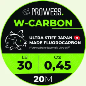   Prowess W-CARBON 0,30mm Fluorocarbon Zsinór / Bojlis Előkezsinór