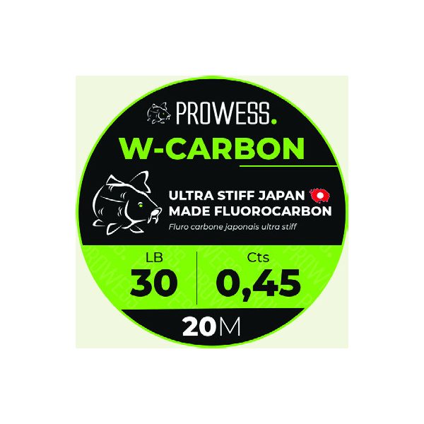 Prowess W-CARBON 0,40mm Fluorocarbon Zsinór / Bojlis Előkezsinór