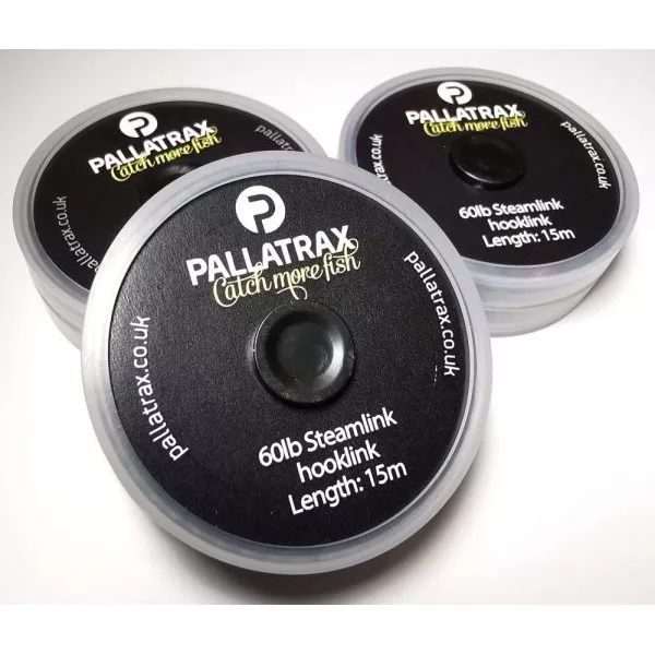 Pallatrax Hooklinks 25lb Steamlink 15m Przypon