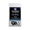 Pallatrax Gripz Chod Hooks 6 Füles, Szakáll Nélküli Bojlis Horog 10db