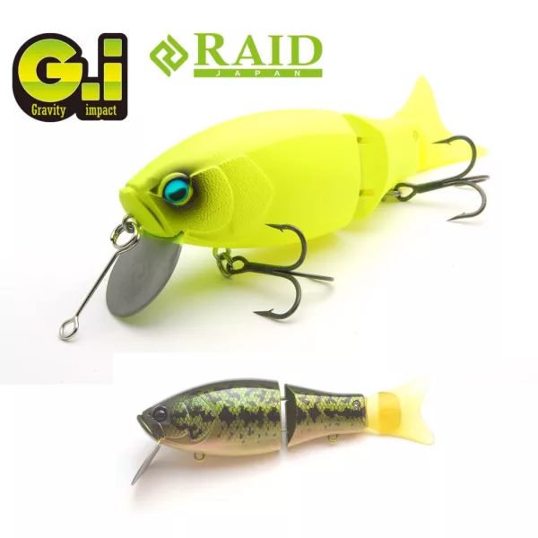 Raid G.I. 9,4cm 35gr 006 Black BB Wobler