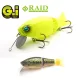 Raid G.I. 9,4cm 35gr 006 Black BB Wobler
