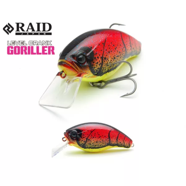 Raid Level Crank Goriller 6,6cm 17,5gr 014 American Yashizari Wobler