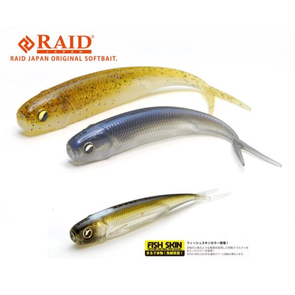 Raid Fish Roller Fish Skin 8,9cm 079 The Bait Przynęta gumowa 7szt