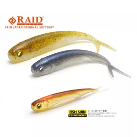   Raid Fish Roller Fish Skin 8,9cm 081 Stain Wakasagi Przynęta gumowa 7szt