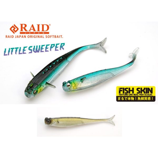 Raid Little Sweeper Fish Skin 7,6cm 079 The Bait Gumihal 7szt.