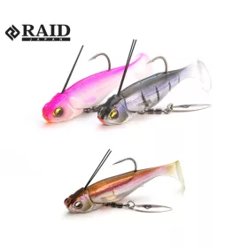   Raid Head Swimmer Libero 10gr 005 Clear Wakasagi Gumihal 2szt.