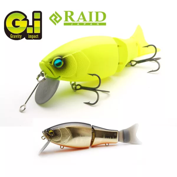Raid G.I. 9,4cm 35gr 009 Real Kinkuro Wobler