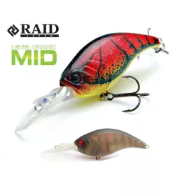 Raid Level Crank Mid 5,9cm 10,5gr 018 Dymne Skrzela Wobler