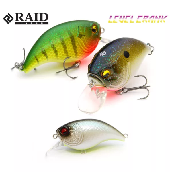 Raid Level Crank 5,1cm 10,5gr 025 Neon Shad Wobler