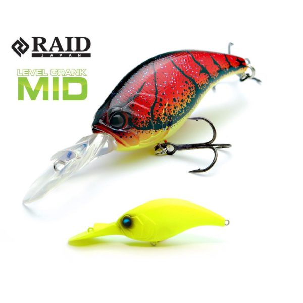 Raid Level Crank Mid 5,9cm 10,5gr 022 Lemon Power Wóbler