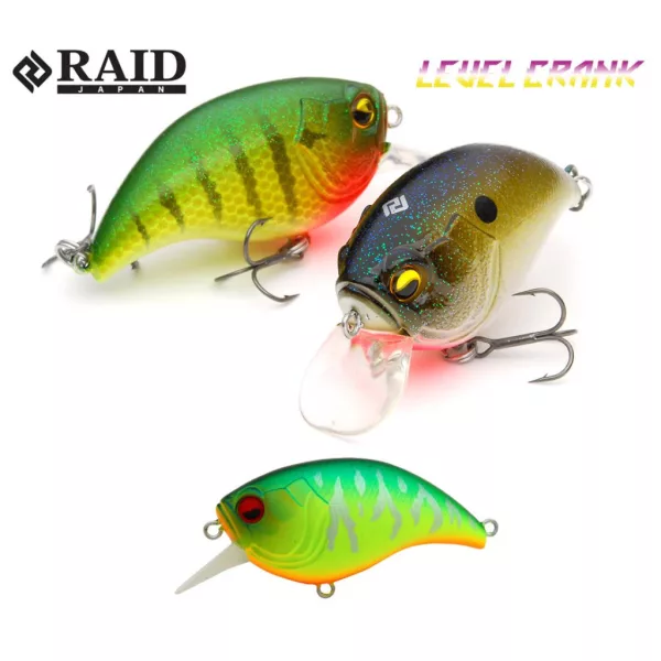 Raid Level Crank 5,1cm 10,5gr 002 Matowy Tygrys Wobler