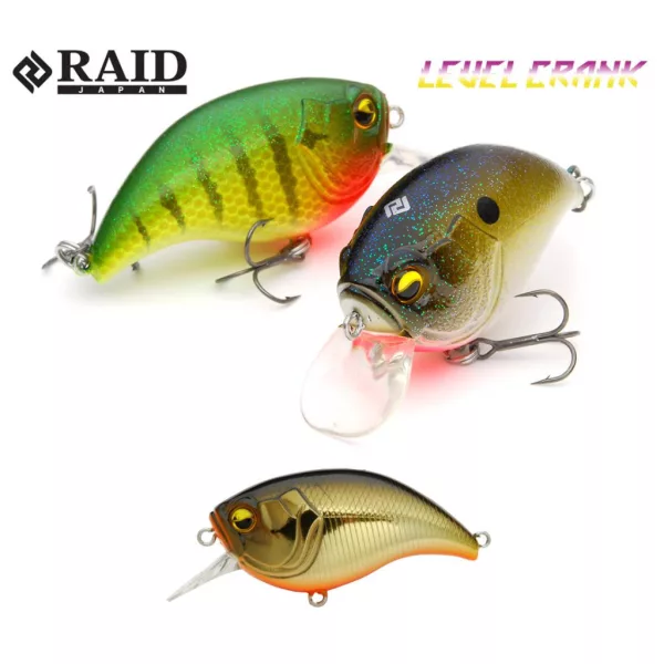 Raid Level Crank 5,1cm 10,5gr 009 Kinkuro Wobler