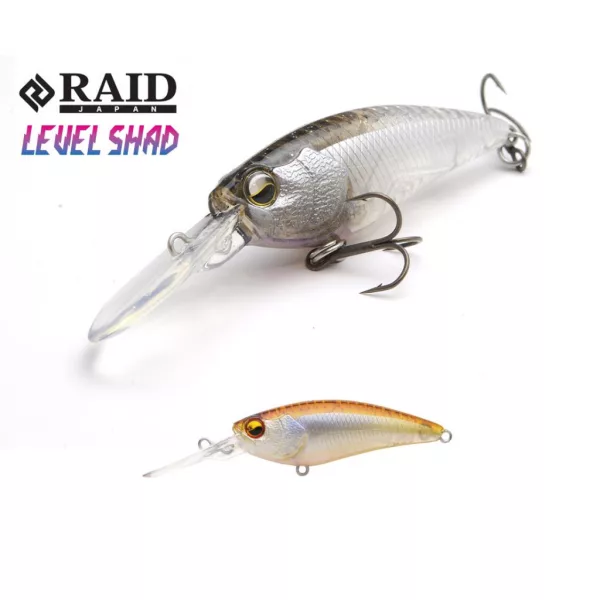 Raid Level Shad 5cm 4,3gr Su 010 Jewel Wakasagi Wobler