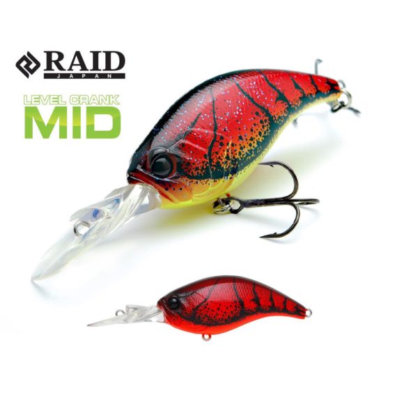 Raid Level Crank Mid 5,9cm 10,5gr 012 Yashizari Wobbler