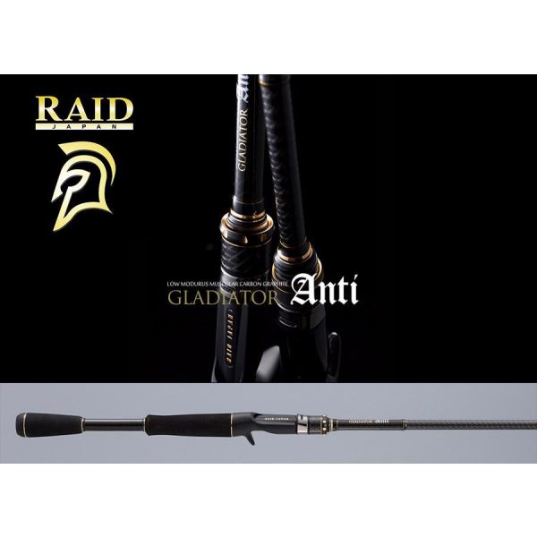 Raid Gladiator Anti Cast GA610MC Joker 2,08m 7-14gr 1-częściowa Wędka Castingowa Spinningowa