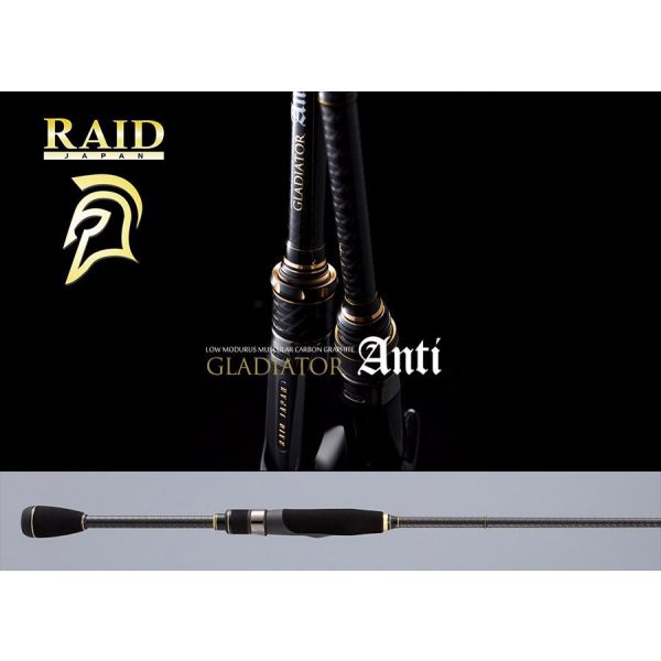Raid Gladiator Anti GA-63LS Defender 1,90m 1,7-7gr 1-częściowa Wędka Spinningowa