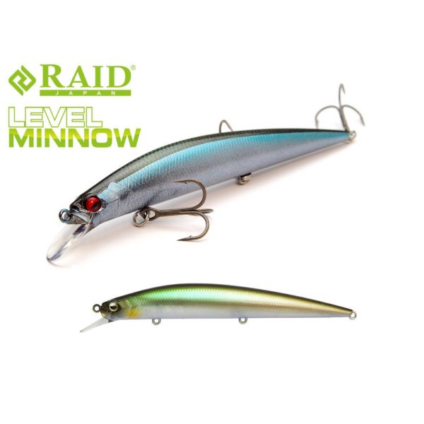 Raid Level Minnow 12,5cm 14gr 007 Kanamoroko Wobbler