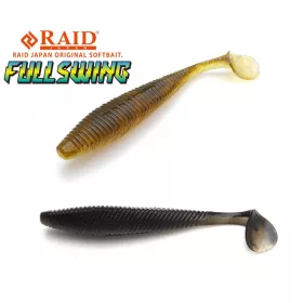 Raid Fullswing 12,7cm 051 Black Bitou Plasztik Csali 5db