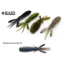   Raid Egubug 6,3cm 020 Dark Cinnamon Blu Flk Imitacja Owada 8szt