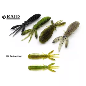 Raid Egubug 6,3cm 030 Guripan Chart Imitacja Owada 8szt