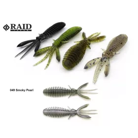 Raid Egubug 6,3cm 049 Smoky Pearl Imitacja Robaka 8szt.