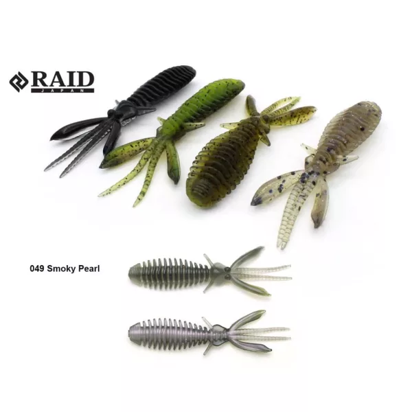 Raid Egubug 6,3cm 049 Smoky Pearl Imitacja Robaka 8szt.