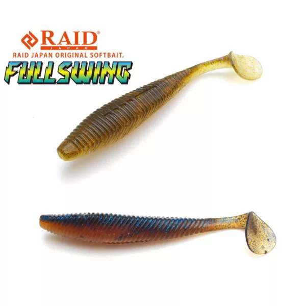 Raid Fullswing 10cm 042 Dark Cinnamon Shad Przynęta Plasztikowa 6szt