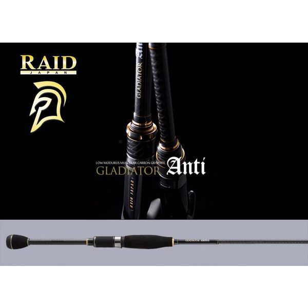 Raid Gladiator Anti GA-70HS-ST Power Nose 2,14m 14gr 1 Részes Pergető Bot