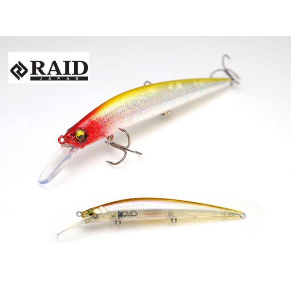 Raid Level Minnow Plus 12,5cm 14gr 002 Jewel Wakasagi Wobbler