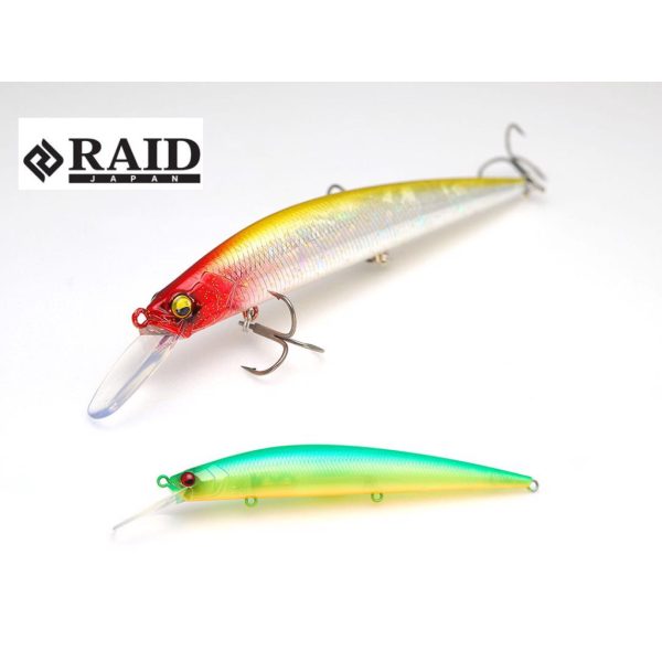 Raid Level Minnow Plus 12,5cm 14gr 006 Lime Chart Wobbler