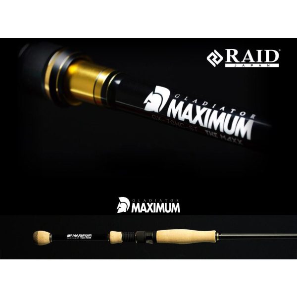 Wędka spinningowa Raid Maximum GX-61ULS-ST Maxx Fixer 1,85m 5,3gr 1-częściowa