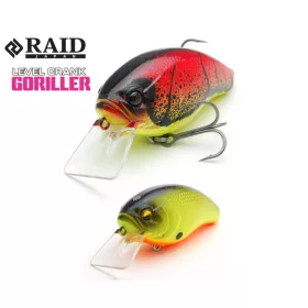   Raid Level Crank Goriller 6,6cm 17,5gr 003 Neon Back Chart Wóbler