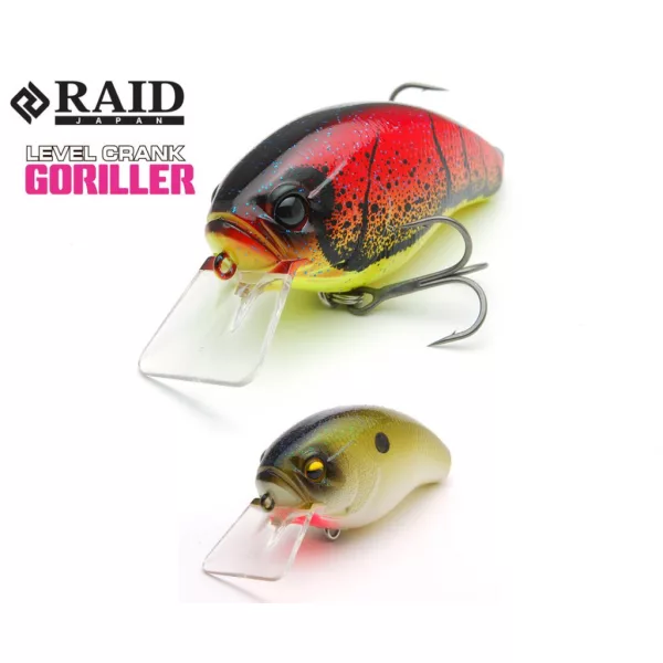 Raid Level Crank Goriller 6,6cm 17,5gr 006 Pearl Shad Wobler