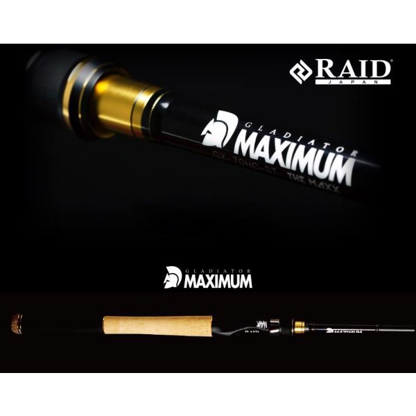Raid Maximum Cast GX-72MHC Baltoro Heat 2,18m 35gr 2-Częściowa Wędka Castingowa Spiningowa