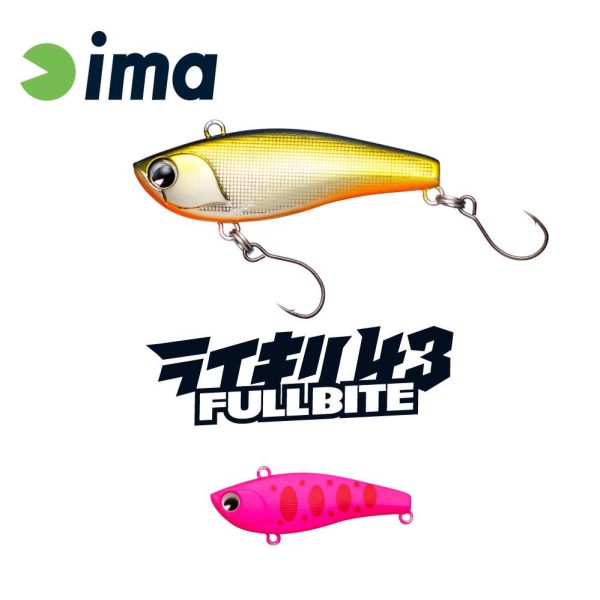 Ima Raikiri 43 Fullbite 4,3cm 2,5gr 010 Pink Yamame Trout Wobbler