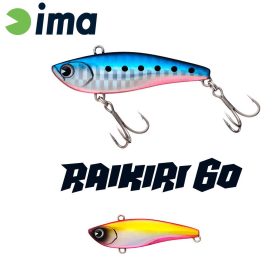 Ima Raikiri Vibration 60 6cm 11gr 008 Pink & Pink Wobbler