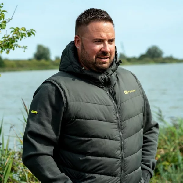 Ridgemonkey Apearel Thermapro Hybrid Coat Green Mellény XL