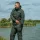 Ridgemonkey Apearel Thermapro Waterproof Shell Trousers Green Spodnie Przeciwdeszczowe M