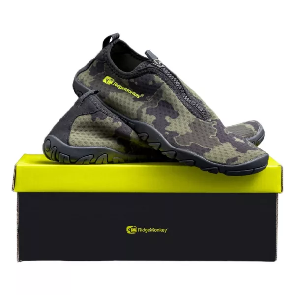 Ridgemonkey Apearel Dropback Aqua Shoes Camo Vízicipő 41