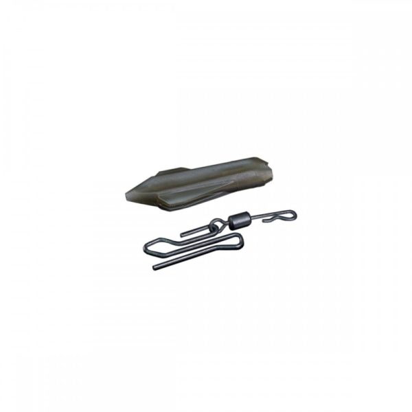 Ridgemonkey Connexion Uni Lead Clip Klips do ciężarka Camo Green 5 szt.