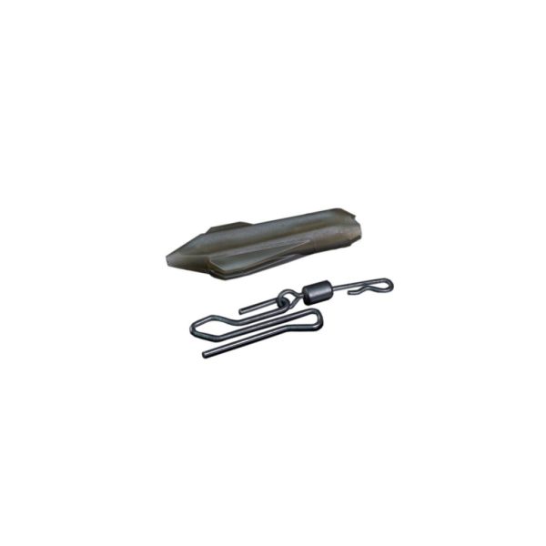 Ridgemonkey Connexion Uni Lead Clip Klips do ciężarka Camo Brown 5 szt.