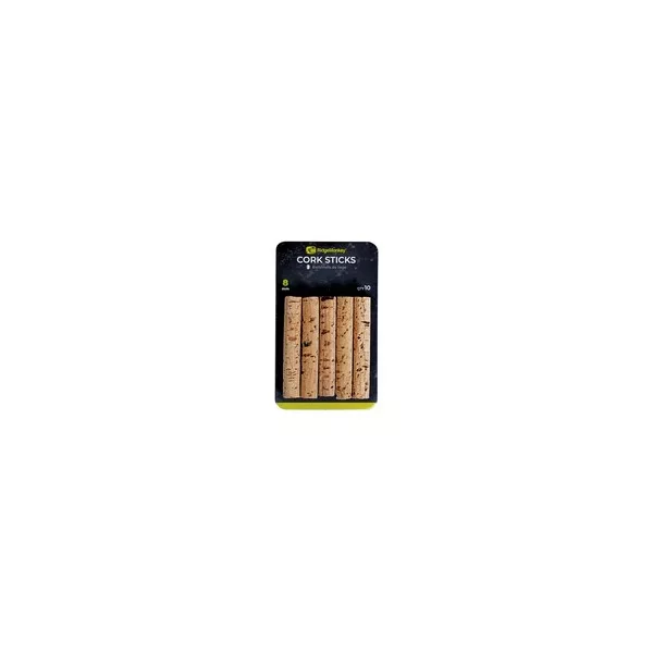 RIDGEMONKEY Combi Bait Drill & Cork Sticks korki 8 mm, w opakowaniu 10 sztuk
