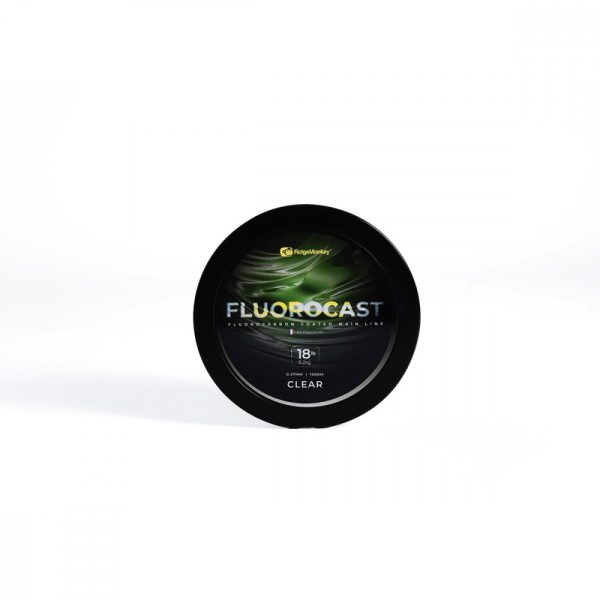ŻYŁKA GŁÓWNA RIDGEMONKEY FLUOROCAST FLUORO COATED 0.37MM/18LB 1000M - Żyłka główna - Żyłka monofilamentowa