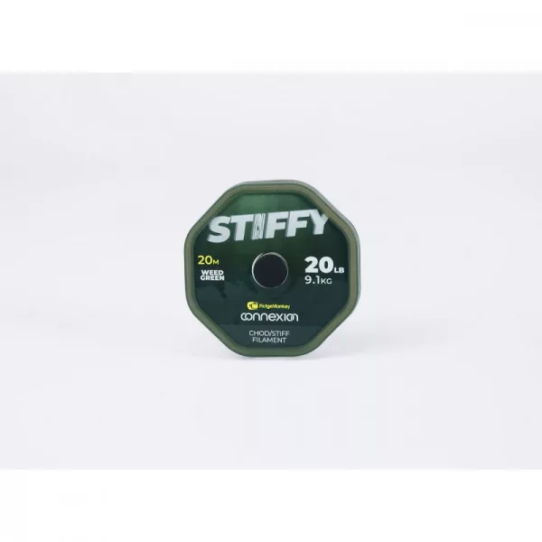 RIDGEMONKEY CONNEXION STIFFY CHOD/STIFF FILAMENT PRZYPON 20LB 20M - Materiał przyponowy - Plecionka